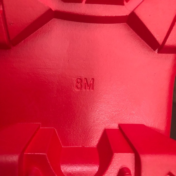 Dolls Kill NEVER WORN Current Mood Size 8 Red/Black Mismatched Devil Games Boots - Picture 4 of 9